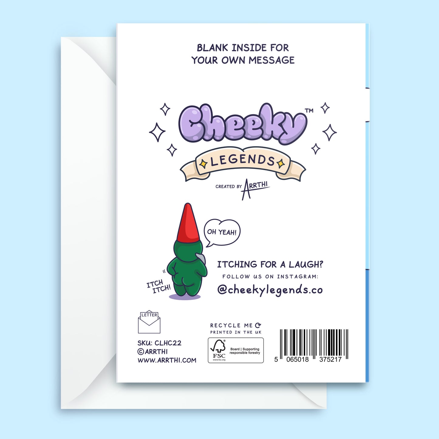 Bum Voyage - Funny Leaving Card, Retirement, Goodbye Card - Sailing Gnome