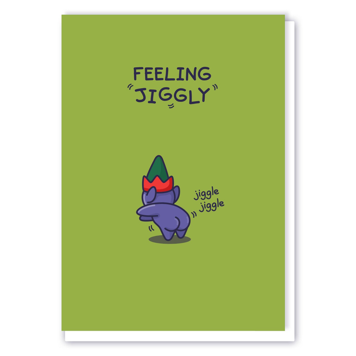 Cheeky Legends Feeling Jiggly Cute Card