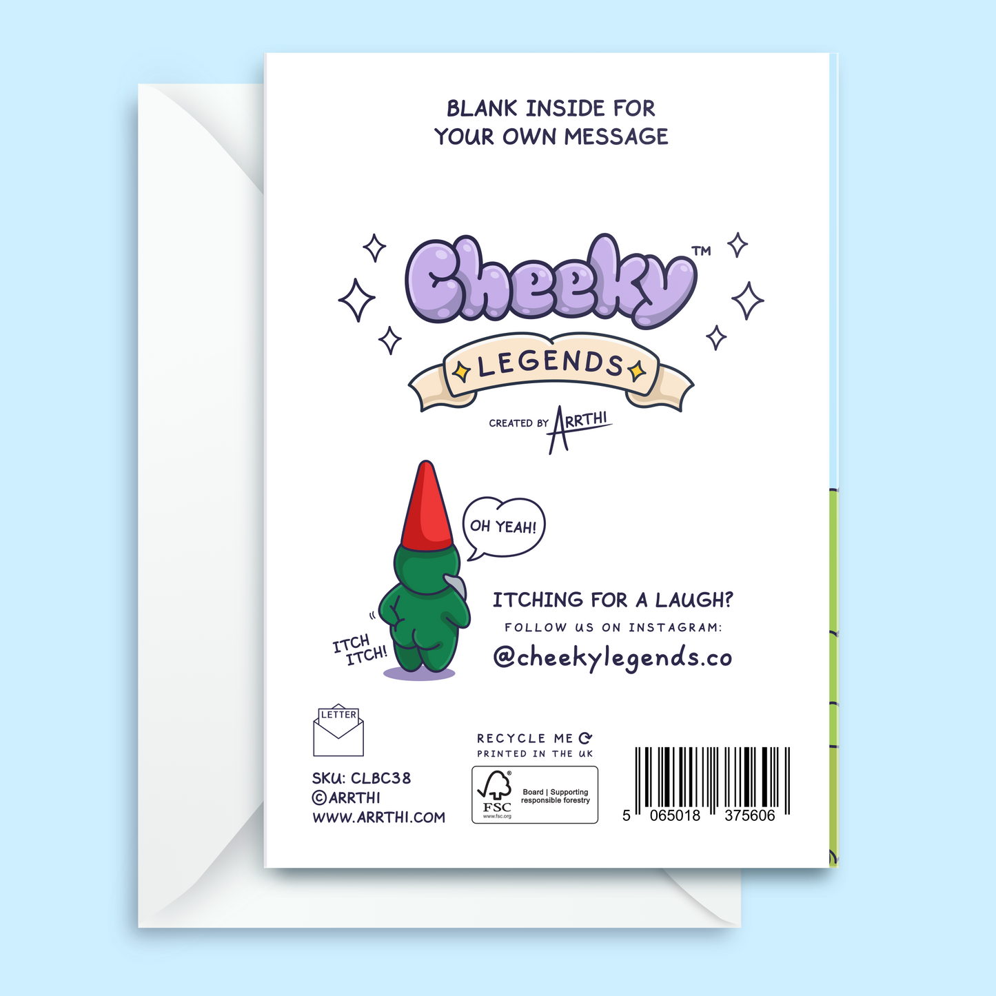 Funny Birthday Card - Trimming Her Bush and His Balls - Garden Gnomes