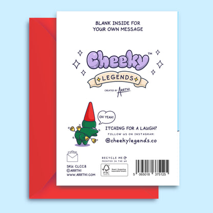 Cheeky Choir - Funny Christmas Card- Farting Festive Tunes