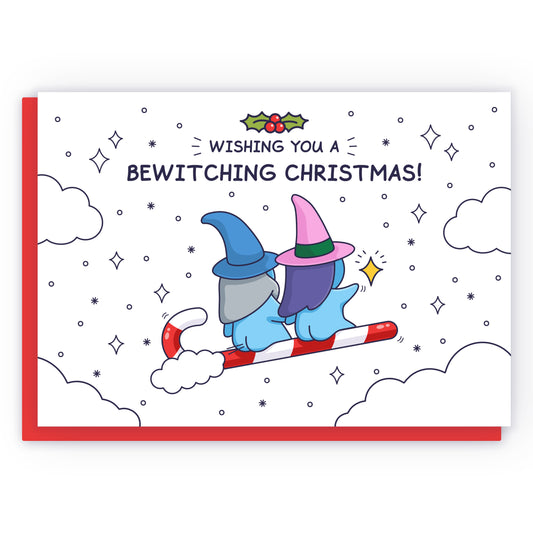 Cheeky Legends Bewitching Christmas Card