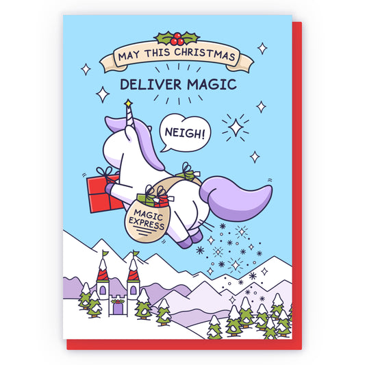Cheeky Legends Deliver Magic Christmas Card