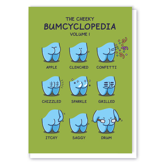 Cheeky Legends Bumcyclopedia Volume 1 Card