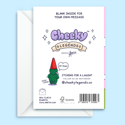 Cute Birthday Card For Girl - Magic Unicorn Rainbow