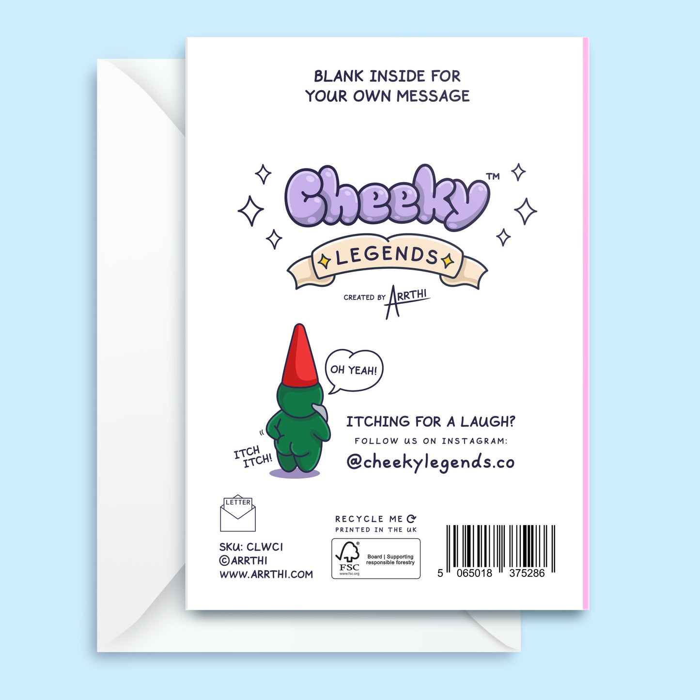 Funny Wedding Card - Gnome Bride and Groom