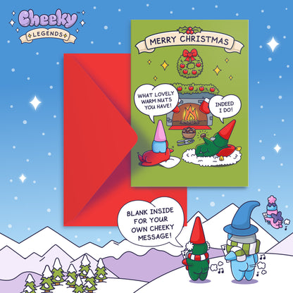 Warm Nuts - Funny Christmas Card
